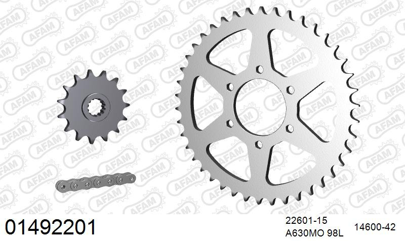 Zestaw napędowy AFAM do SUZUKI GS 1100 ES Z, GSX 1100 ES D
