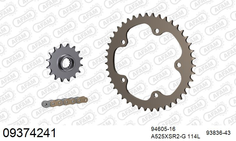Zestaw napędowy AFAM do MV AGUSTA F3 675, AGUSTA F3 675 Oro, AGUSTA F3 675 RC