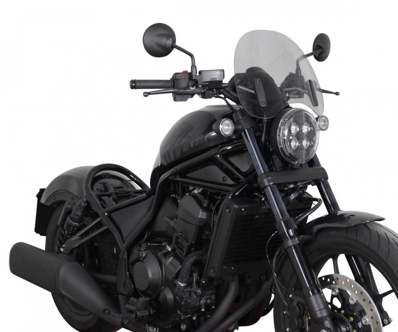 Szyba motocyklowa MRA HONDA CMX 1100 REBEL 2021-, forma NTM, przyciemniana