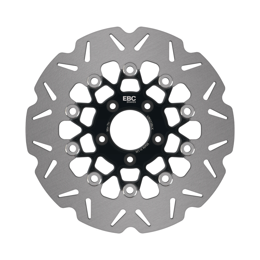 Tarcza hamulcowa motocyklowa EBC VR023BLK VEE, do amerykańskich motocykli
