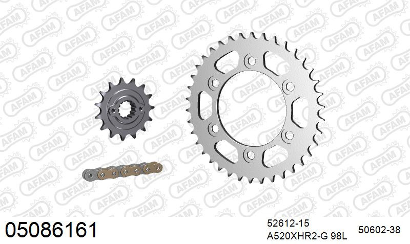 Zestaw napędowy AFAM do DUCATI 900 IE Monster, 900 IE Monster Dark