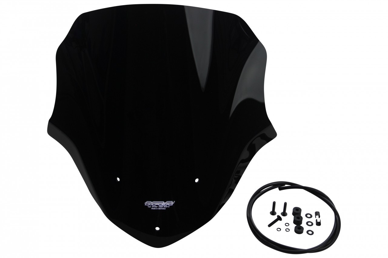 Szyba motocyklowa MRA BMW F 800 R E8ST 2015-, forma T, czarna