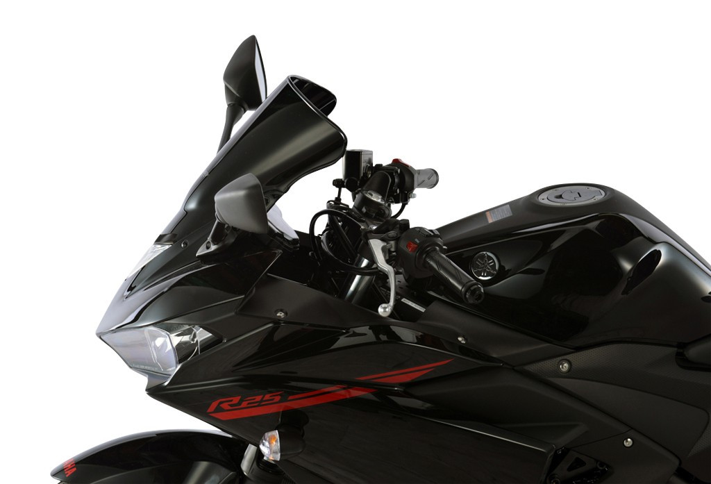 Szyba motocyklowa MRA YAMAHA YZF R 3A RH07 -2018, forma R, bezbarwna