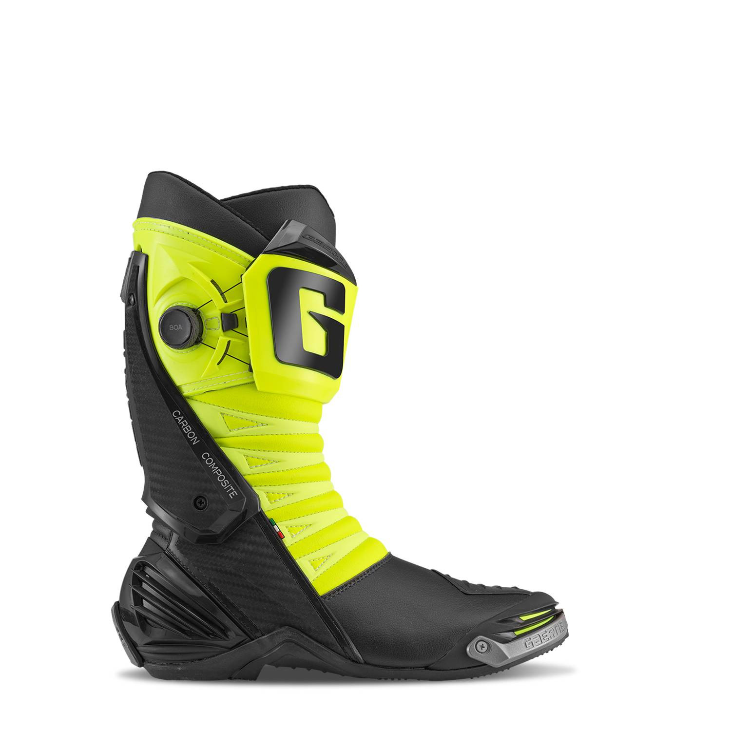 Buty motocyklowe, sportowe GAERNE GP1 LS czarno/ żółte