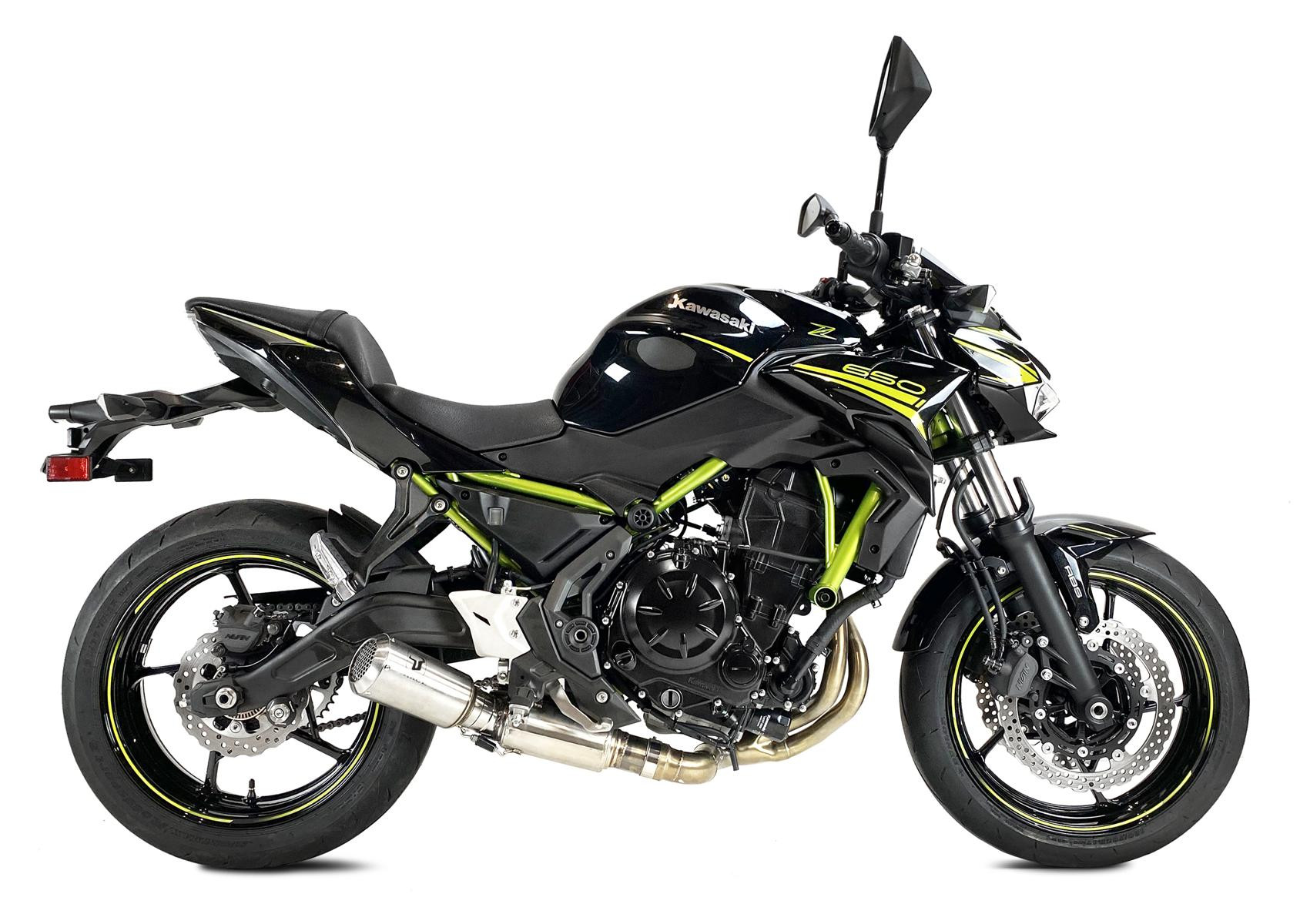 Tłumik IXRACE KAWASAKI NINJA 650 2020 (EX650M, EX650MA2) FULL SYSTEM typ MK2 MK2 SERIES INOX (Homologacja)