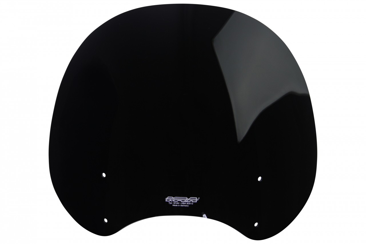 Szyba motocyklowa MRA HONDA CMX 500 REBEL 2020-, forma NTM, czarna
