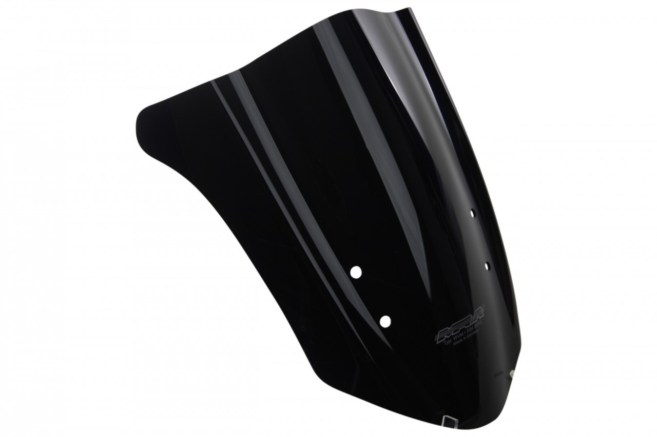 Szyba motocyklowa MRA KAWASAKI ER 6 N ER650E 2012-, forma T, czarna