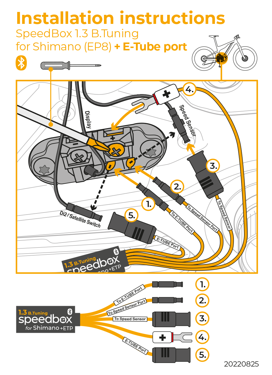 Speedbox 1.3 BTUNNING dla silnika Shimano EP8