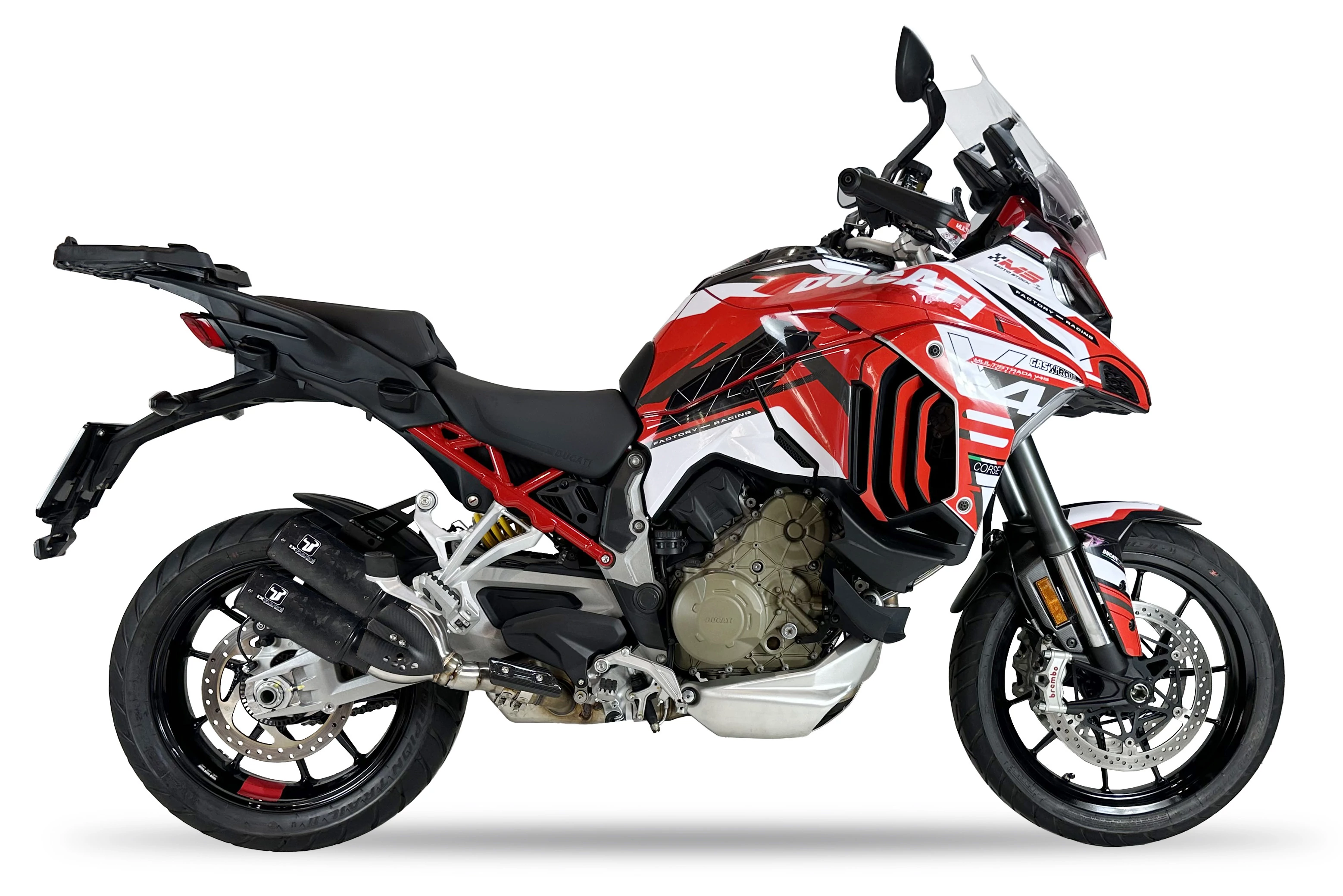 IXRACE Tłumik DUCATI MULTISTRADA V4 23-24 typ DCX2 DCX SERIES