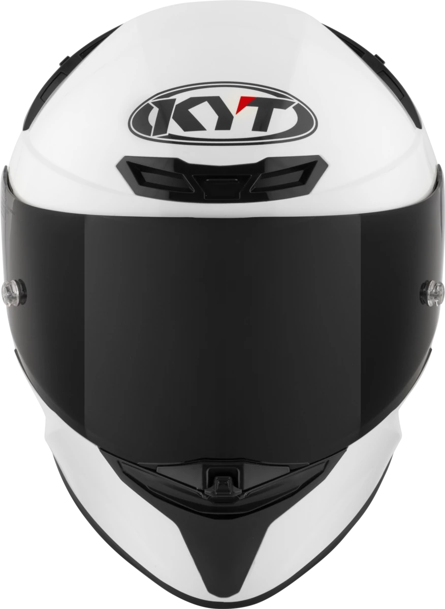Kask motocyklowy KYT TT-REVO PLAIN Biały