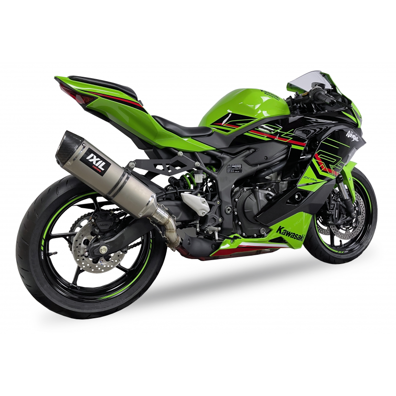 Tłumik, Układ wydechowy IXIL KAWASAKI NINJA ZX-4 R / RR 23-24 (ZX400P) typ VTI FULL SYSTEM (RACE) - HEXOVAL TITANIUM RACE