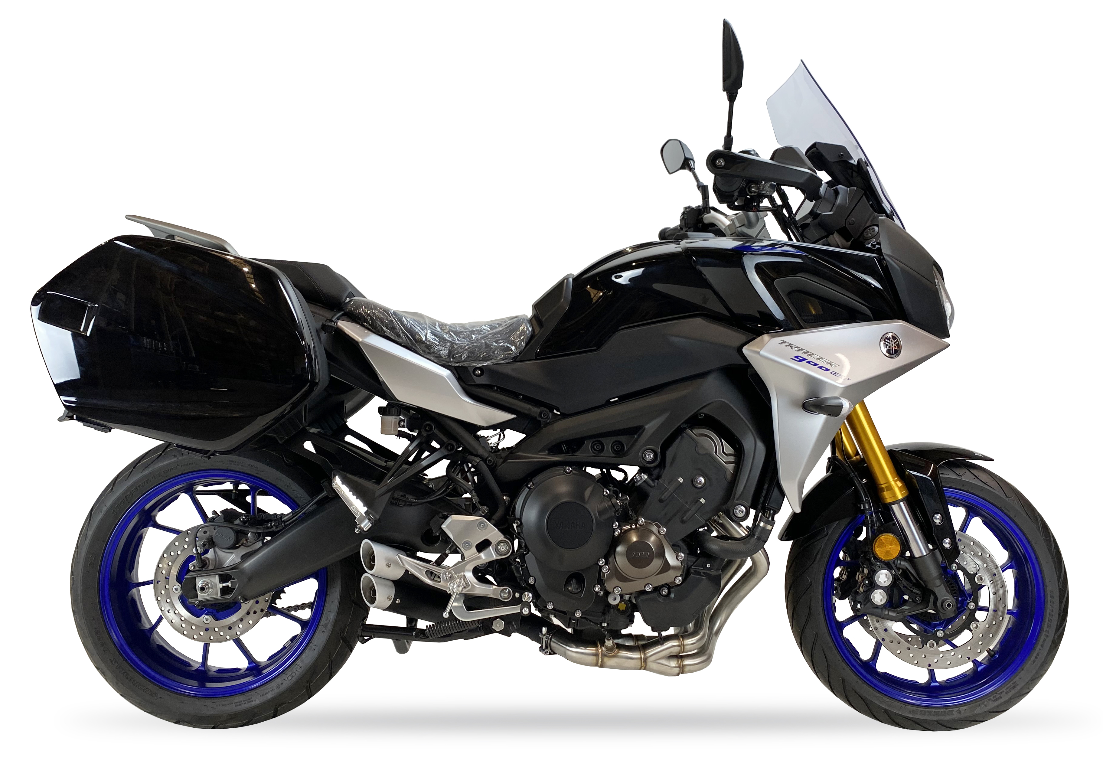 Tłumik IXIL YAMAHA TRACER 900 GT 18-20 (RN57) typ L3XB (waga: 3000g, długość: 370 mm., materiał: Inox AISI304, kolor: Anodized a