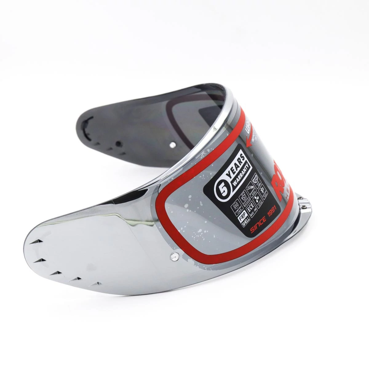 ROXAR HELMETS ROXAR Wizjer RX-ONE AS/PR Lustrzany Chrom