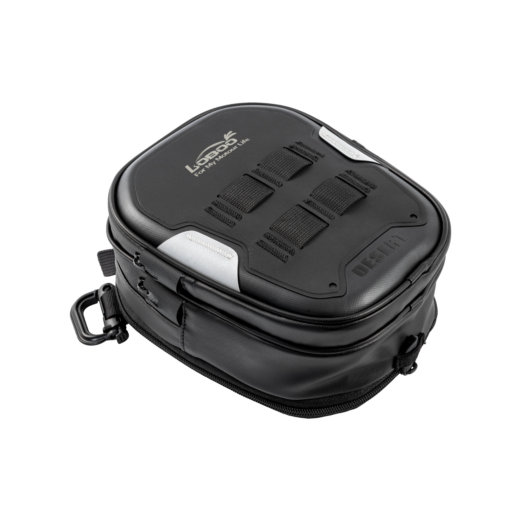LOBOO Tank bag Easy rozszerzany 2,5-3,5L, z funkcją szybkiego demontażu z kotwy magnetycznej, regulacja montażu 110mm, czarny
