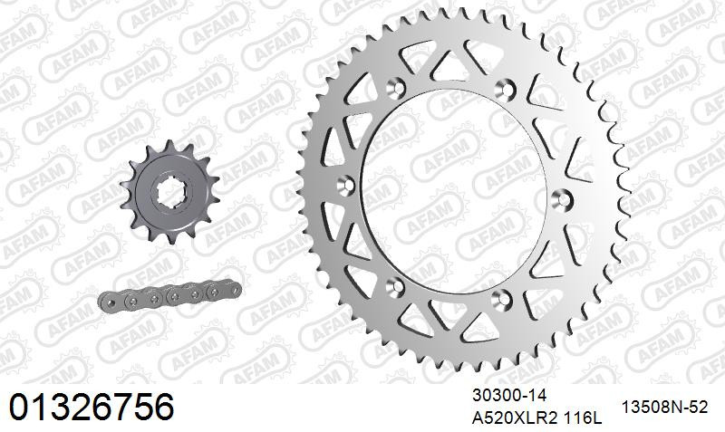 Zestaw napędowy AFAM do YAMAHA WR 250 Z