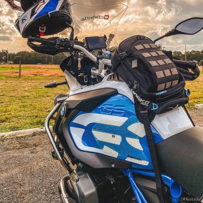 ONEDESIGN Grip Boczny HDR R1200 GS ADV 14-18 / R1250 GS ADV 19-43 BMW transparentny