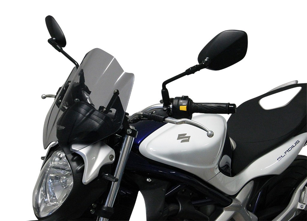 Szyba motocyklowa MRA SUZUKI SFV650 GLADIUS WVCX 2009-2015, forma NR, przyciemniana
