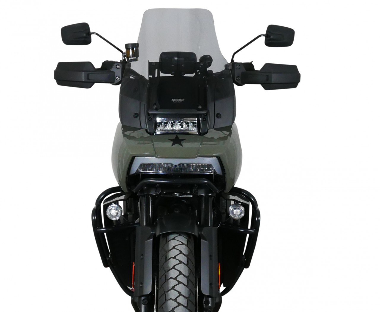 Szyba motocyklowa MRA HARLEY-DAVIDSON PAN AMERICA 1250 SPECIAL RA1 -, forma SN, przyciemniana