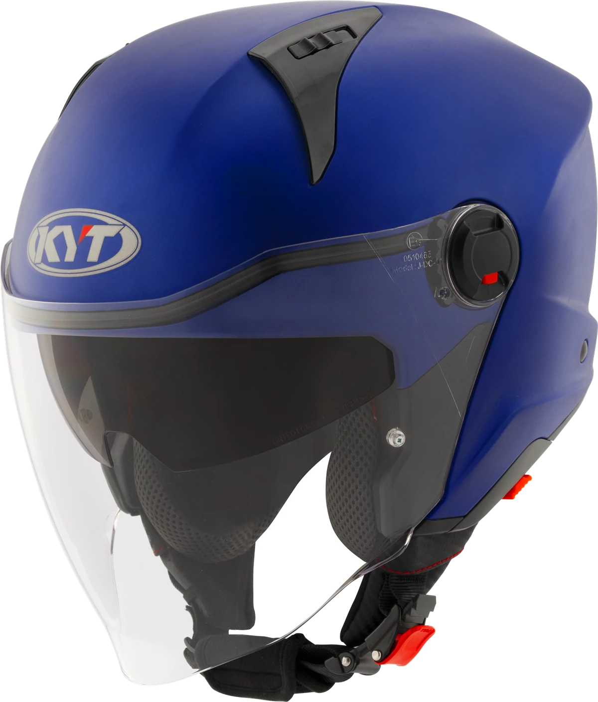 Kask motocyklowy KYT D-CITY NIEBIESKI MATT E06