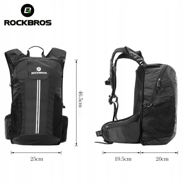 Plecak rowerowy sportowy Rockbros H9-BK