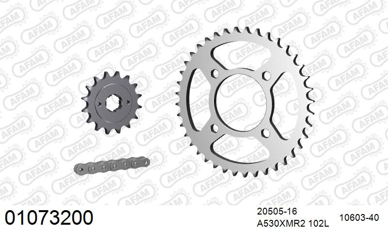 Zestaw napędowy AFAM do HONDA CB 650 Z,A,B