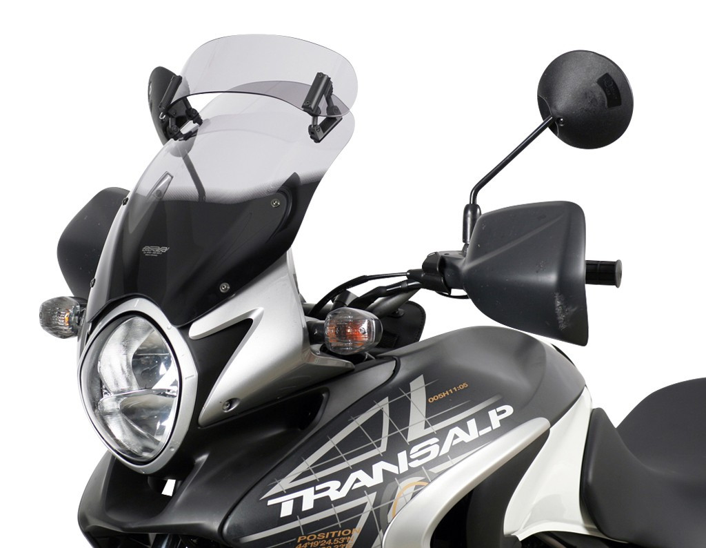 Szyba motocyklowa MRA HONDA XLV 700 TRANSALP RD13 2008-, forma VT, bezbarwna