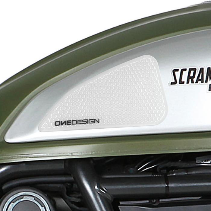 ONEDESIGN Grip Boczny HDR SCRAMBLER 800 CLASSIC 15-16 DUCATI transparentny