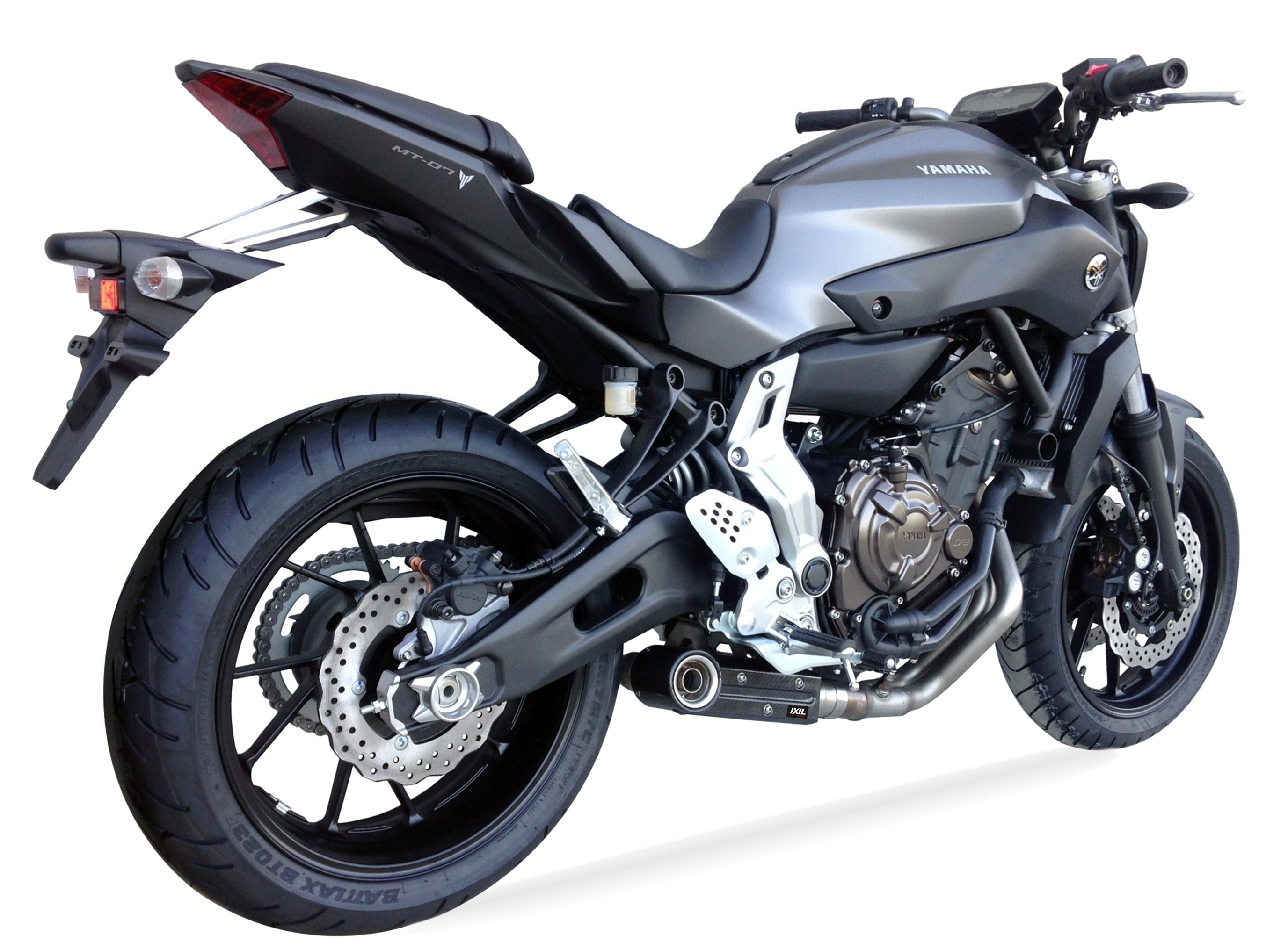 Tłumik IXIL YAMAHA TRACER 700 17-19 (RM14 RM15) typ SX1 (waga: 3900g, długość: 347 mm., materiał: Inox AISI304, kolor: Bright re