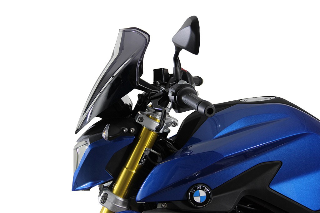 Szyba motocyklowa MRA BMW ROADSTER G 310 R 5R31 2016-, forma NRM, czarna
