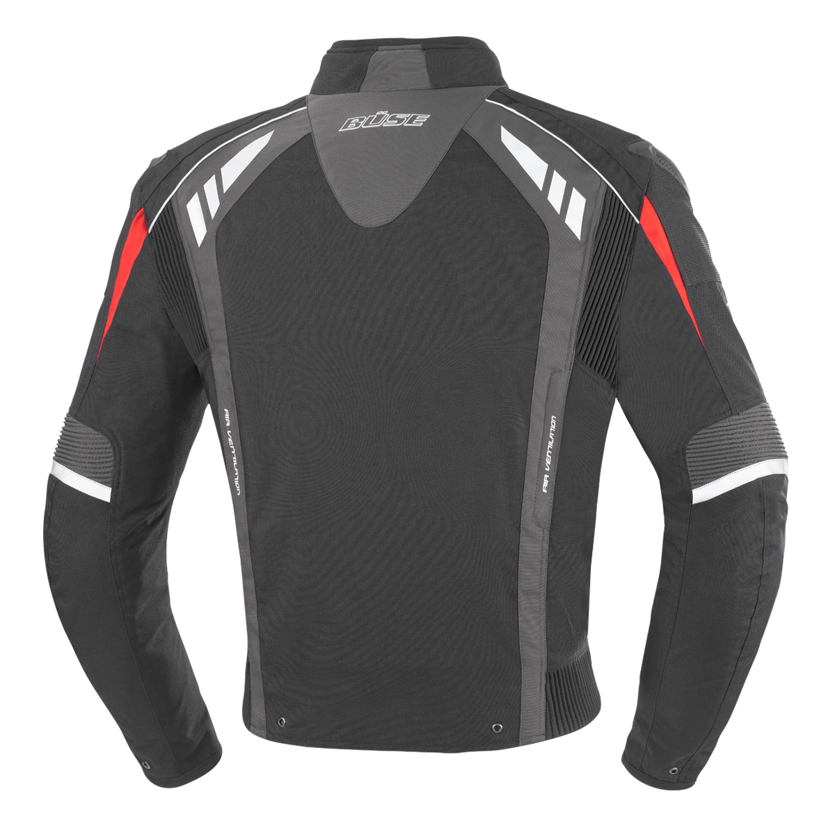 Kurtka motocyklowa BUSE B.Racing Pro czarno-antracytowa