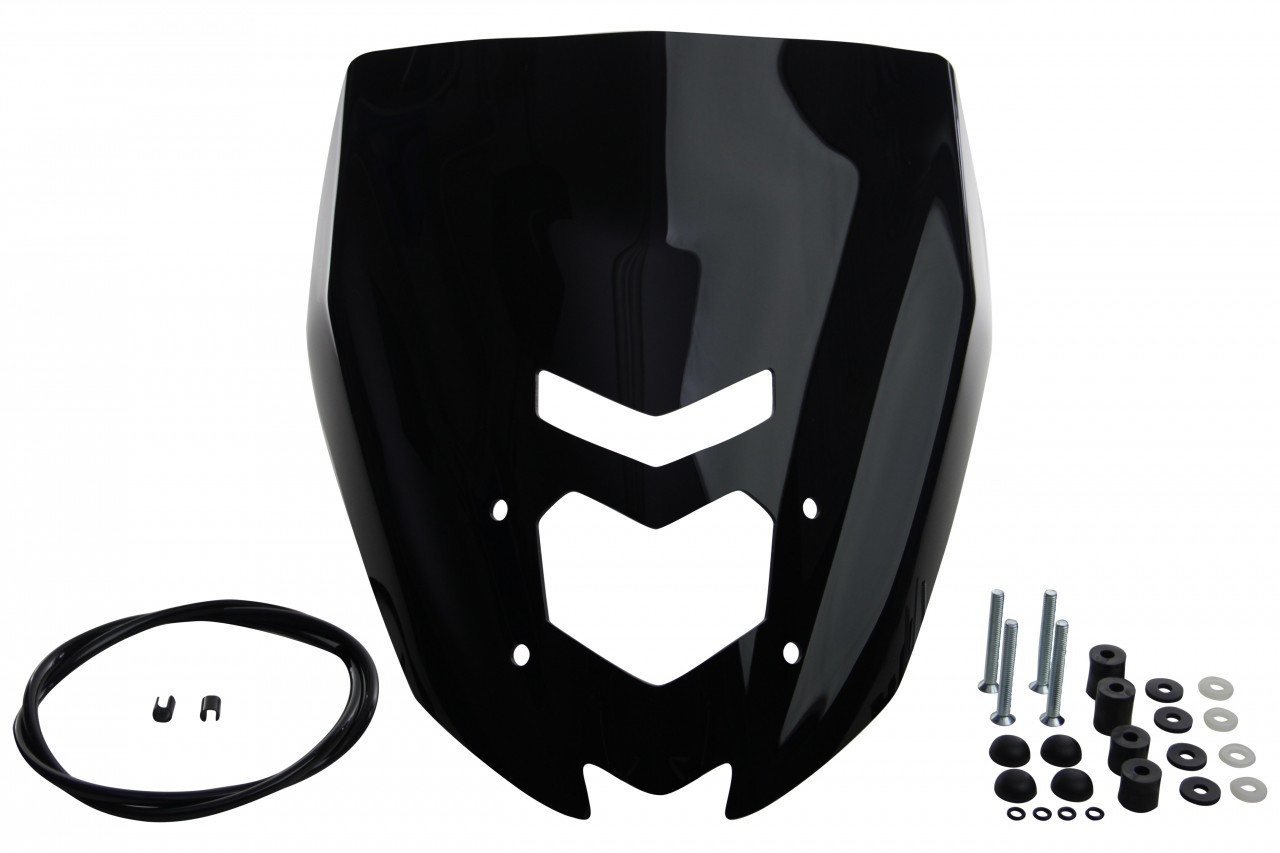 Szyba motocyklowa MRA YAMAHA MT-10 /SP RN45 2016-2021, forma NS, czarna