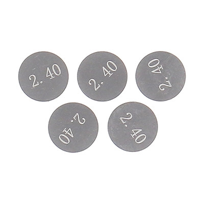 ProX Racing Parts Płytki zaworowe Prox 7.48 x 2.40 mm.