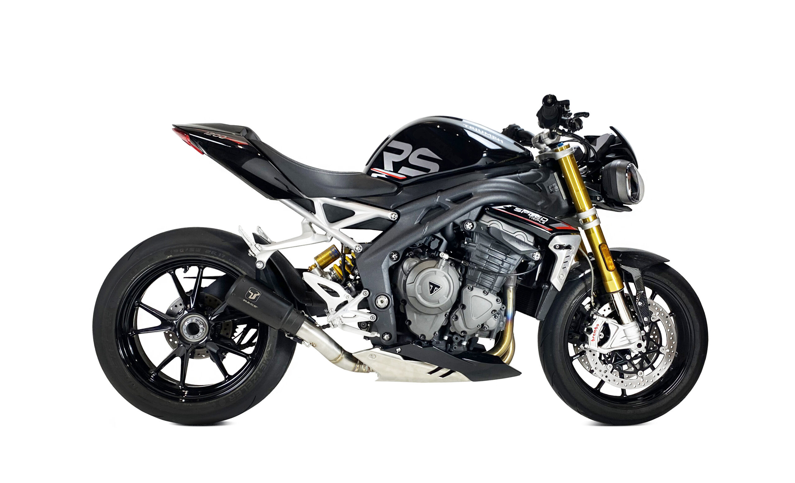 Tłumik IXRACE TRIUMPH SPEED TRIPLE 1200 RS / RR 21-22 (PB01) typ MK2B MK2 SERIES BLACK