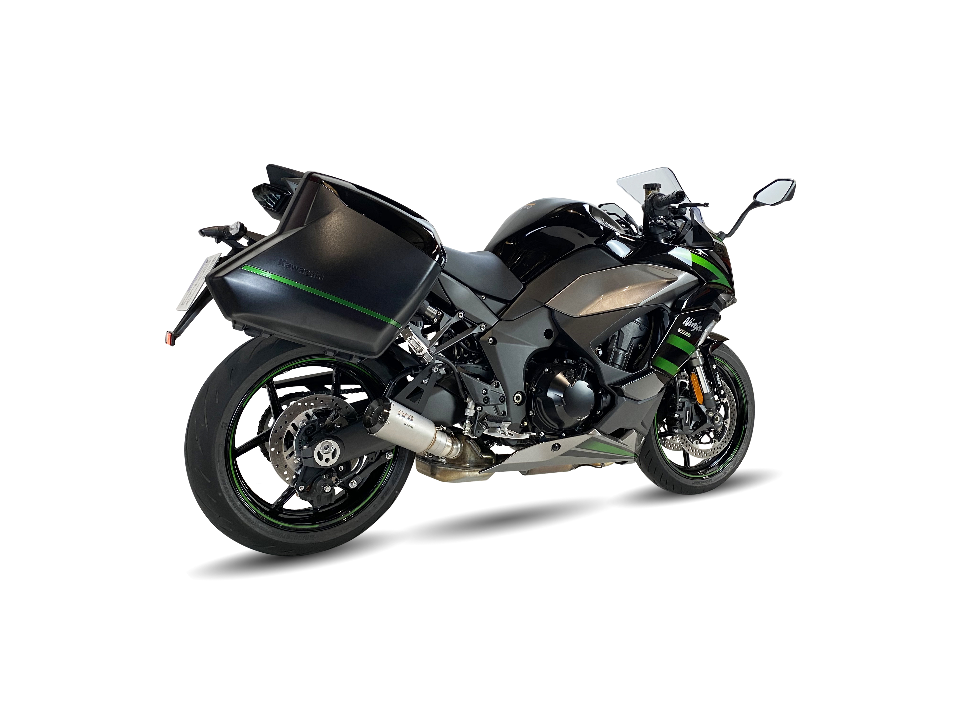 Tłumik IXIL KAWASAKI NINJA 1000 SX 20-23 (ZXT02K) typ RC (waga: 800g, długość: 230 mm., materiał: Inox AISI304, kolor: Bright re