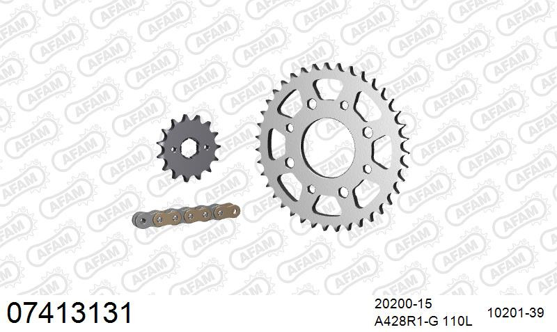 Zestaw napędowy AFAM do KYMCO 125 Sector