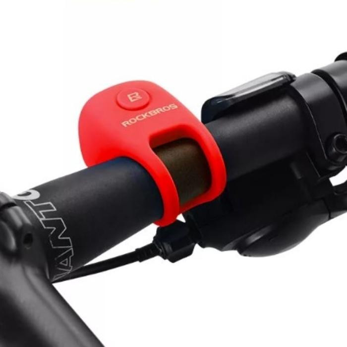 Dzwonek do roweru elektryczny ROCKBROS Czerwony (CB1709RD)