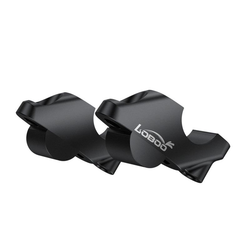 LOBOO Podwyższenie kierownicy do CB400X 2021-, podwyższenie 24mm, przybliżenie 18mm