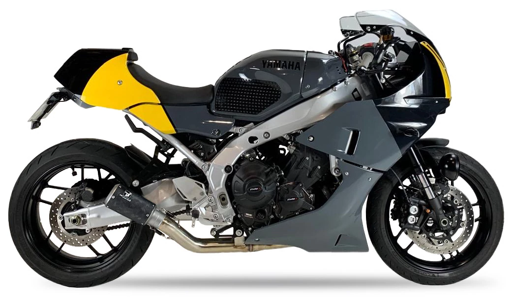 IXRACE Układ wydechowy, tłumik YAMAHA XSR 900 / XSR 900 GP 24-25 (RN97 RN98 RN96) typ MK2B MK2 BLACK - RACE FULL SYSTEM