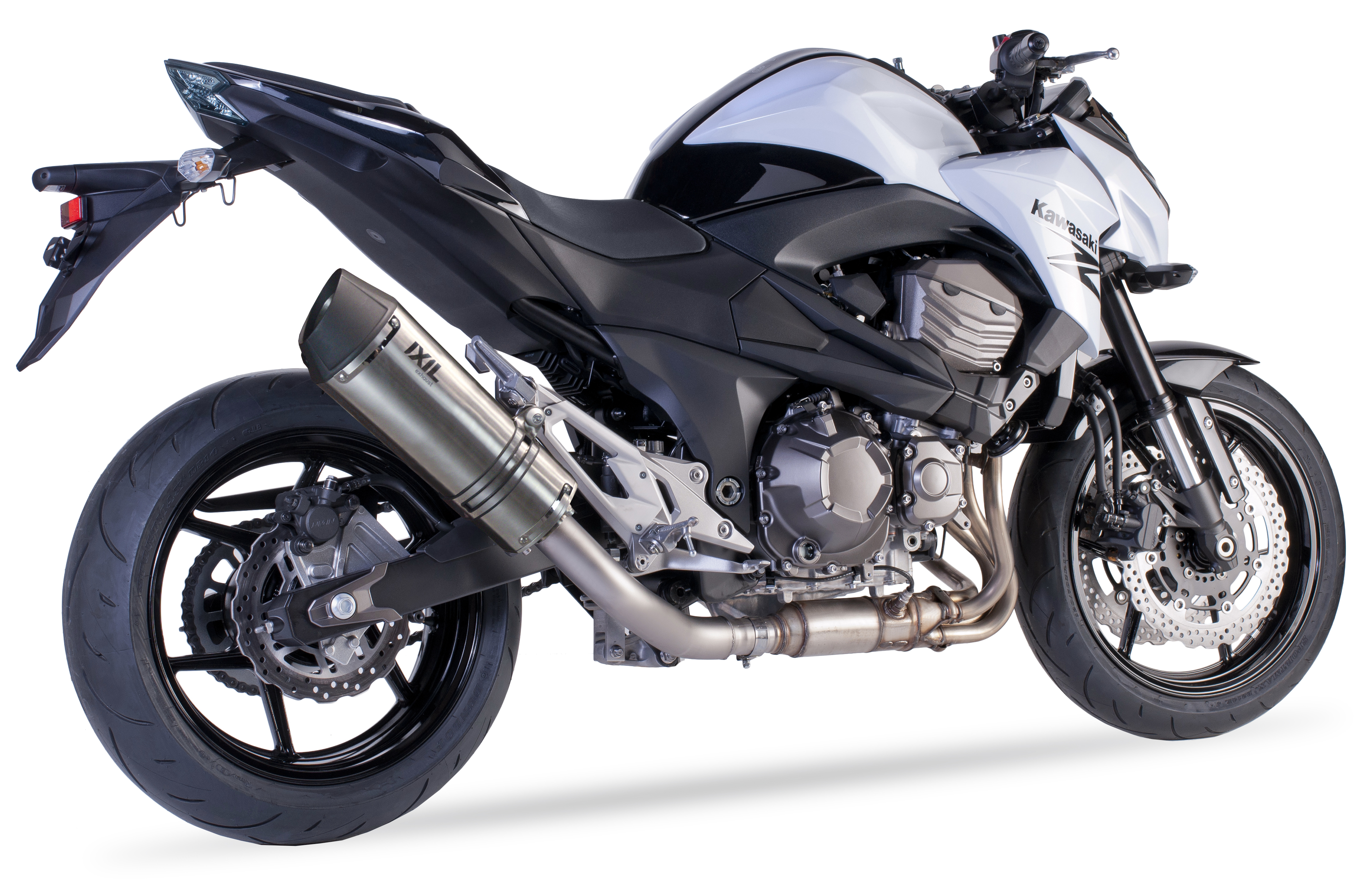 Tłumik IXIL KAWASAKI Z 800 13-16 (ZR800A ZR800B) typ SOVE (waga: 3000g, długość: 423 mm., materiał: Inox AISI304, kolor: Black p