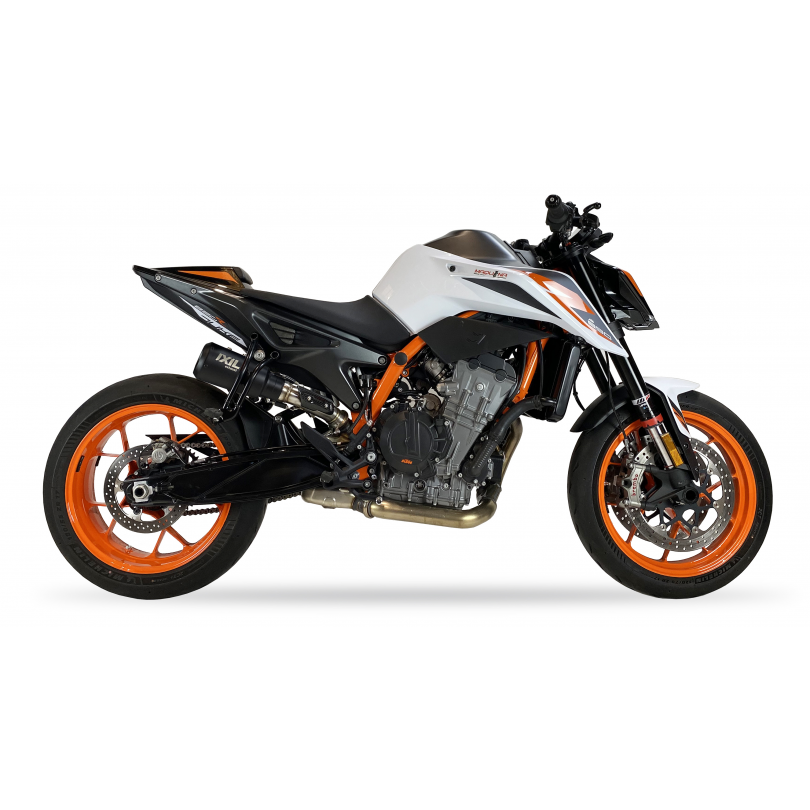 Tłumik IXIL KTM 890 DUKE R 20-23 (KTM 790 DUKE) typ RC3B SLIP ON - SPORT XTREM BLACK (Homologacja)