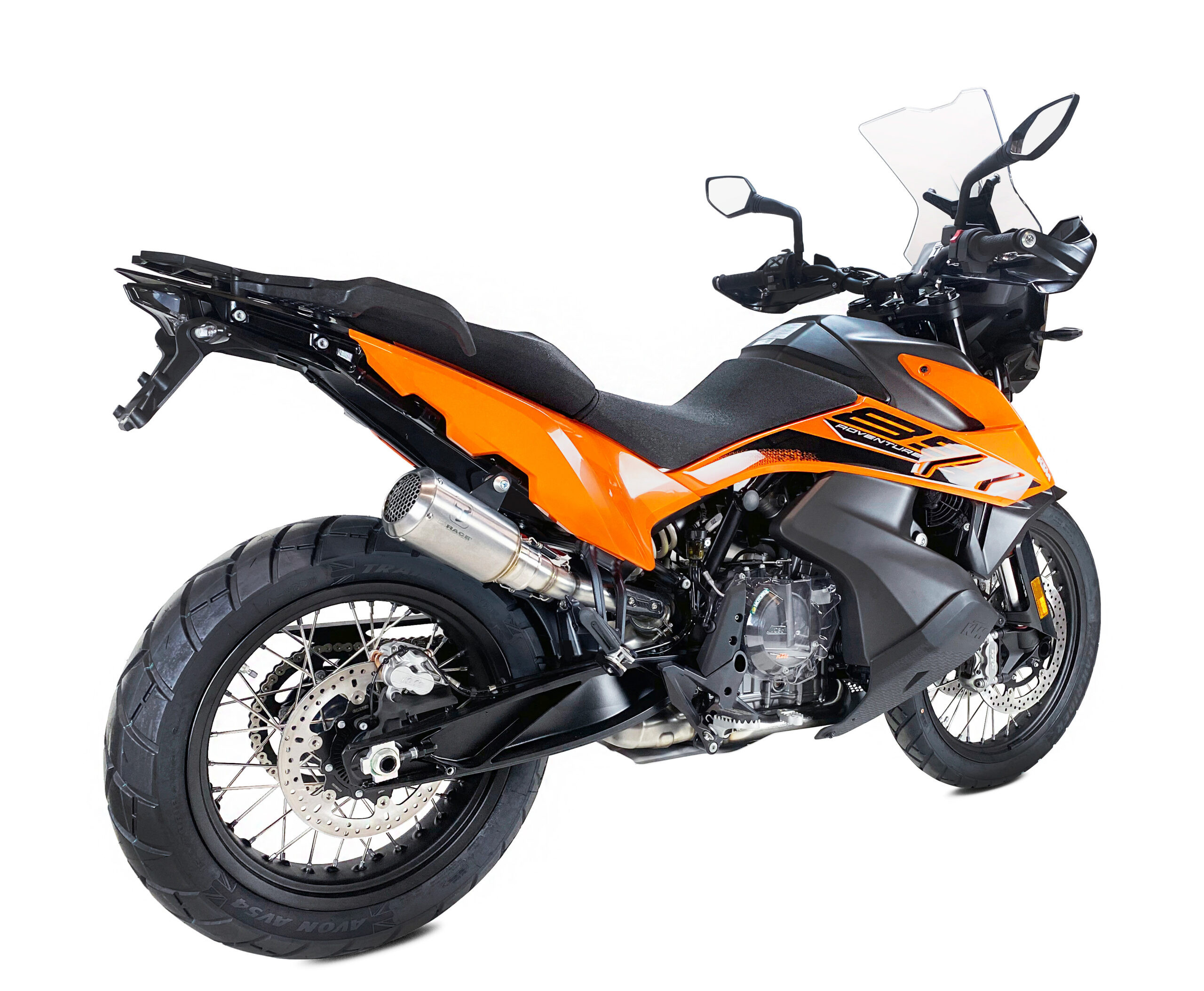Tłumik IXRACE KTM 890 SMT 2023 (KTM R2 ADVENTURE) typ MK2 MK2 SERIES INOX (Homologacja)
