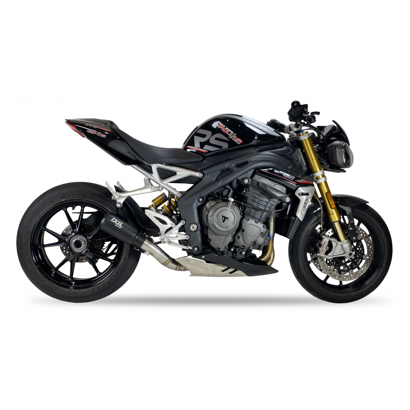 Tłumik IXIL TRIUMPH SPEED TRIPLE 1200 RS / RR 21-22 (PB01) typ RB (waga: 900g, długość: 230 mm., materiał: Inox AISI304, kolor: