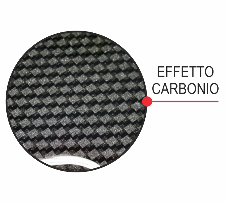 ONEDESIGN Print Tankcap Carbon MV AGUSTA dla niektórych modeli od '10 / Wymiary: 105 x 105 mm- Naklejka na wlew paliwa
