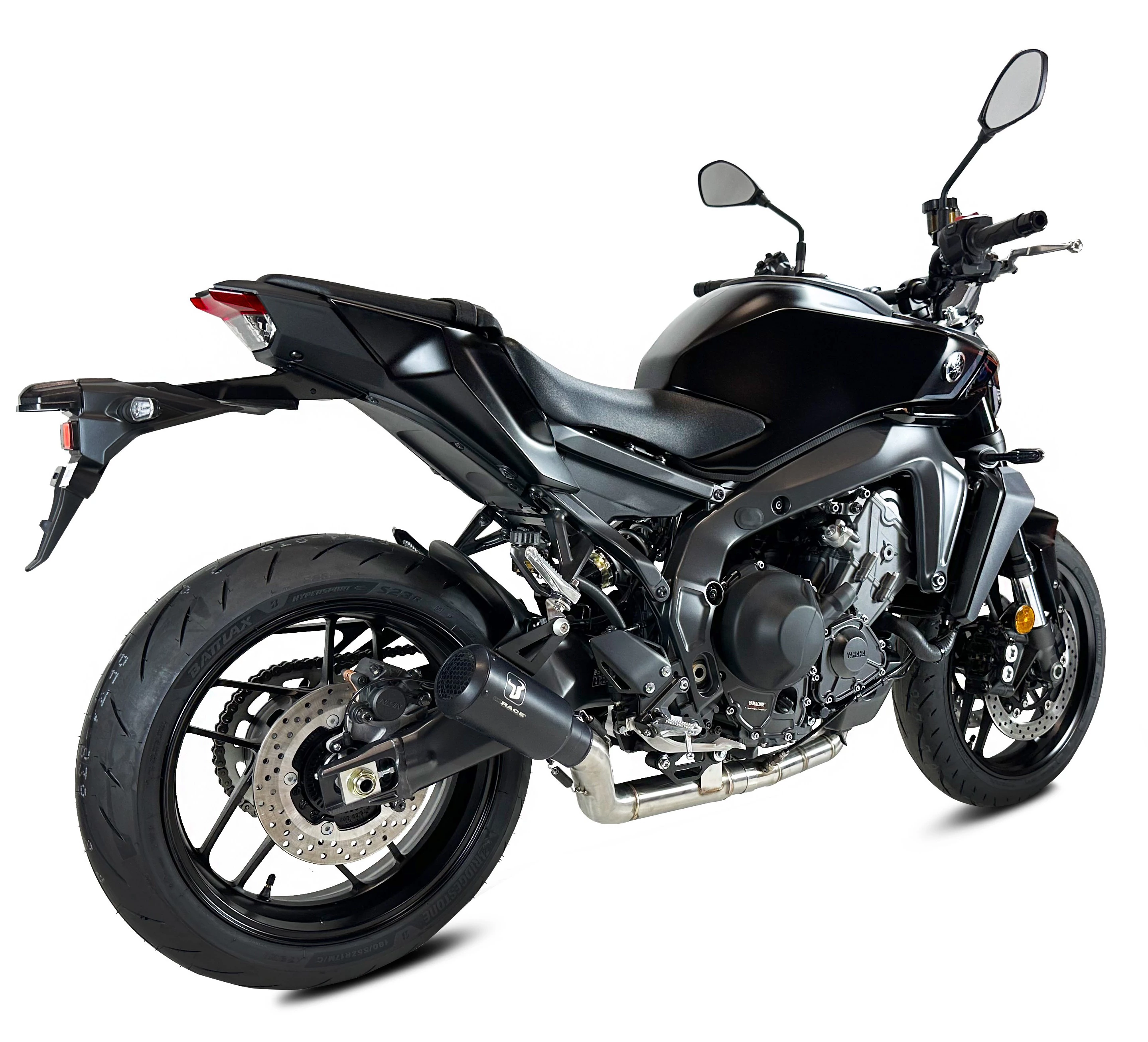 IXRACE Układ wydechowy, tłumik YAMAHA MT-09 2024 (RN87 RN88 RN89 RN90 RN91 RN92) typ MK2B MK2 BLACK - RACE FULL SYSTEM