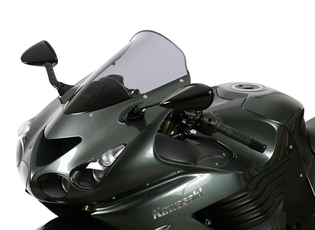 Szyba motocyklowa MRA KAWASAKI ZZR 1400 ZXT40A/ZXT40C/ZXT40E/ZX14 2006-, forma S, przyciemniana
