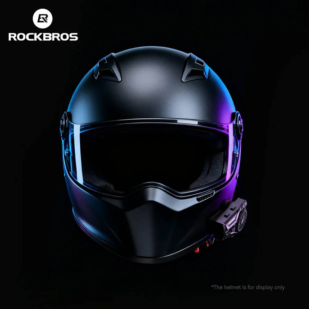 Interkom motocyklowy ROCKBROS R1 Bluetooth 6.0 –Intercom, System komunikacji i dźwięku HiFi