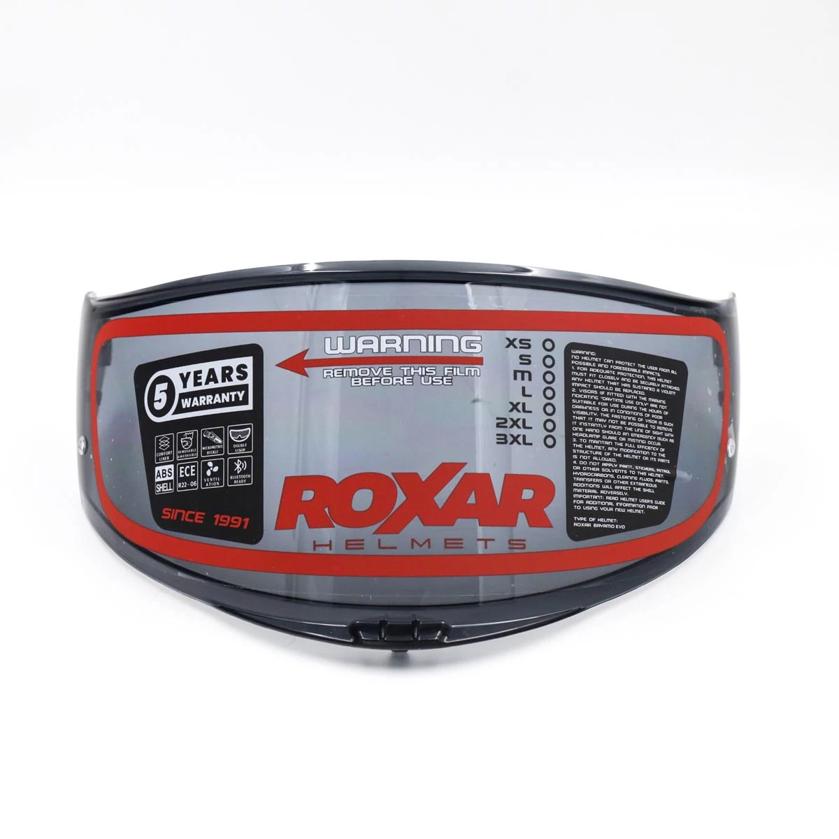 ROXAR HELMETS ROXAR Wizjer Bayamo EVO AS/PR Przyciemniany