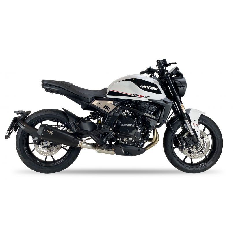 Tłumik IXIL MOTO MORINI X-CAPE 650 22-23 (P14A650 / A2) typ RC3B SLIP ON - SPORT XTREM BLACK (Homologacja)