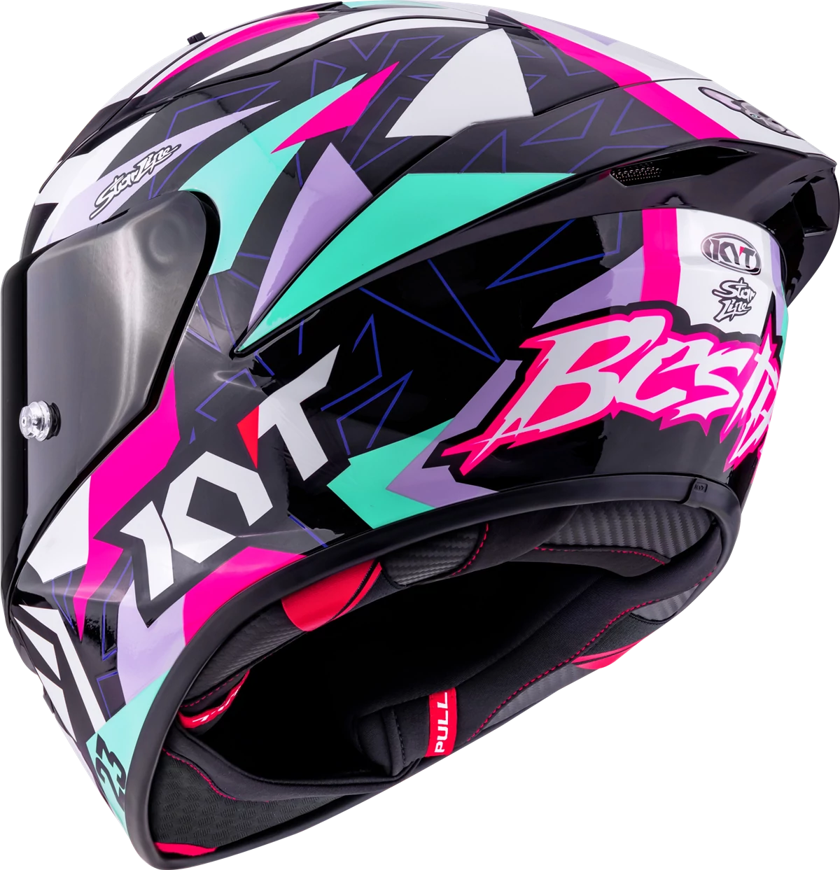 Kask motocyklowy KX-1 RACE GP BASTIANINI REPLICA 2025 - E06-FIM