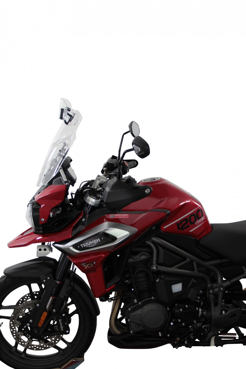Szyba motocyklowa MRA TRIUMPH TIGER 1200 /XC /XR V201 , V301 2016-2021, forma VTM, bezbarwna